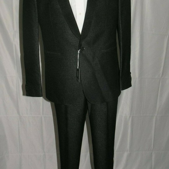 Michael Bastian One Button Shawl Collar Tuxedo 40L - Picture 2 of 11